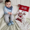 Christmas Stocking - Reindeer - BitsyBon