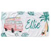 Pink RV Bohemian Personalized Personalized Towel