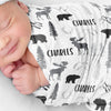 Personalized Boreal Swaddle