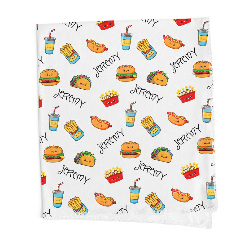 Personalized Fast Food Swaddle