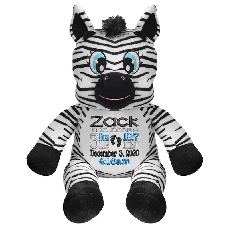 Zebra - "Zack" - BitsyBon
